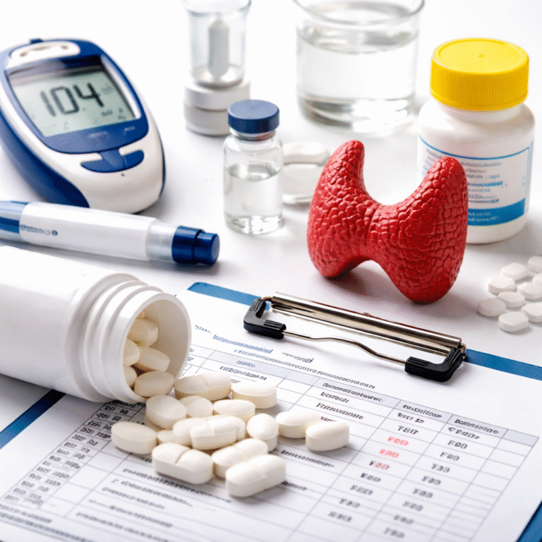 Read more about the article Insulinooporność, metformina i tarczyca. Czy popularny lek może wpływać na hormony?