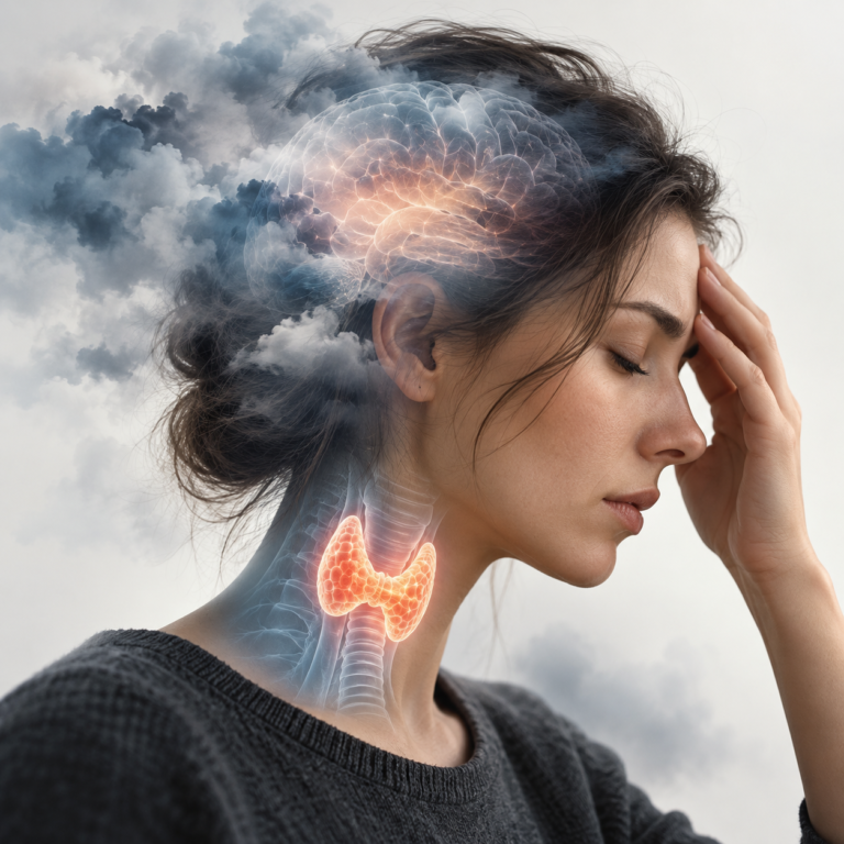 Read more about the article Psychiatryczna maska niedoczynności tarczycy. Jak zaburzenia hormonalne wpływają na samopoczucie i funkcje poznawcze?